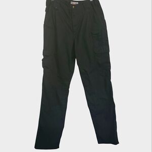 Tactical 5.11 Series Cargo Pants Black Utility Work Pants Mens‎ Size 36 X 36